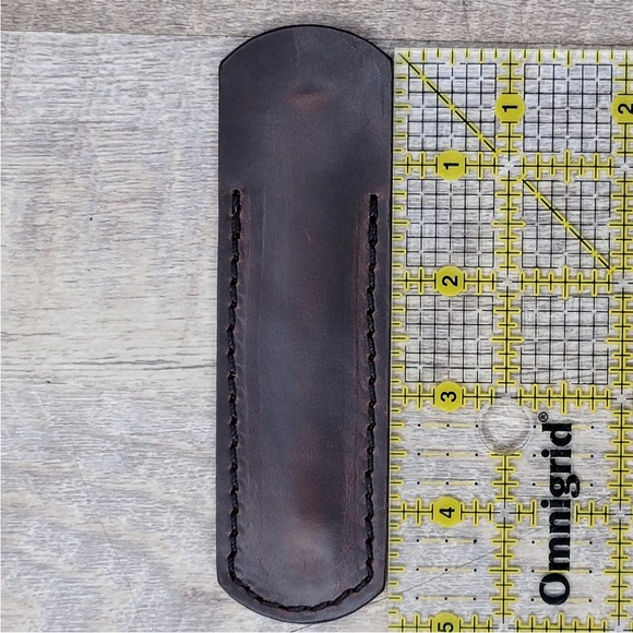 Handcrafted Horween Chromexcel Leather Case for Kaweco SPORT AL Pen *NO PEN - Picture 4 of 12